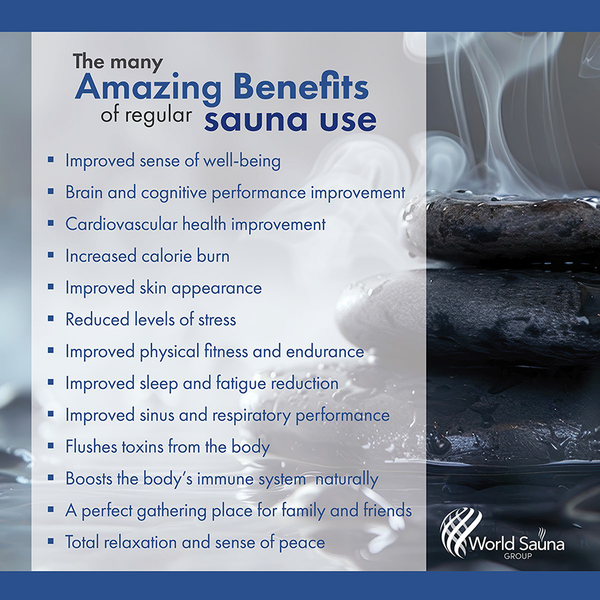 Amazing Benefits of Sauna Use - World Sauna Group