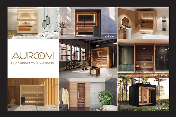 Our Saunas Your Wellness Collage - Relaxia