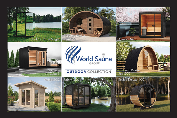 Outdoor Collection Collage - World Sauna Group