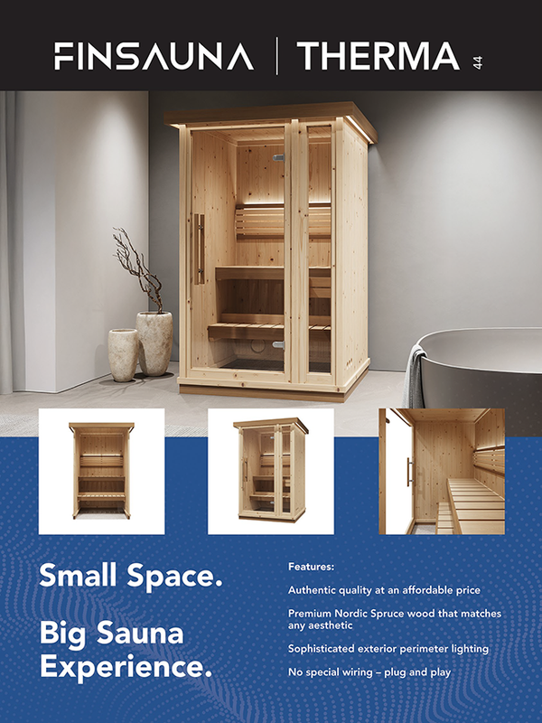 Small Space. Big Experience. - Finsauna / Therma